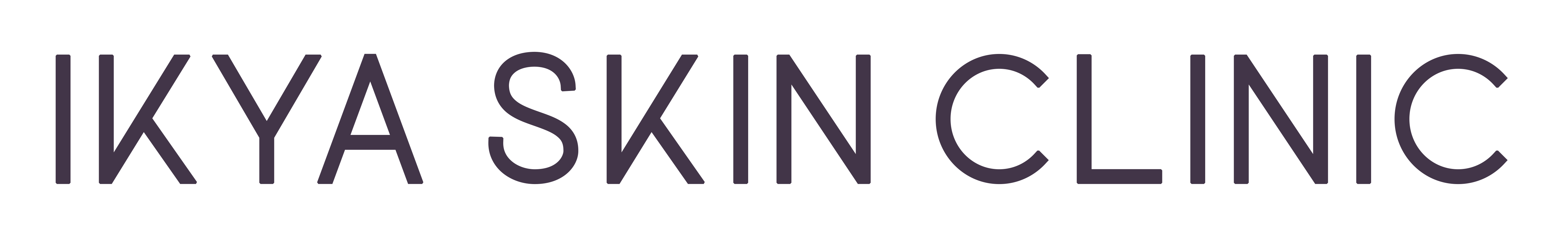 Ikya Skin logo name